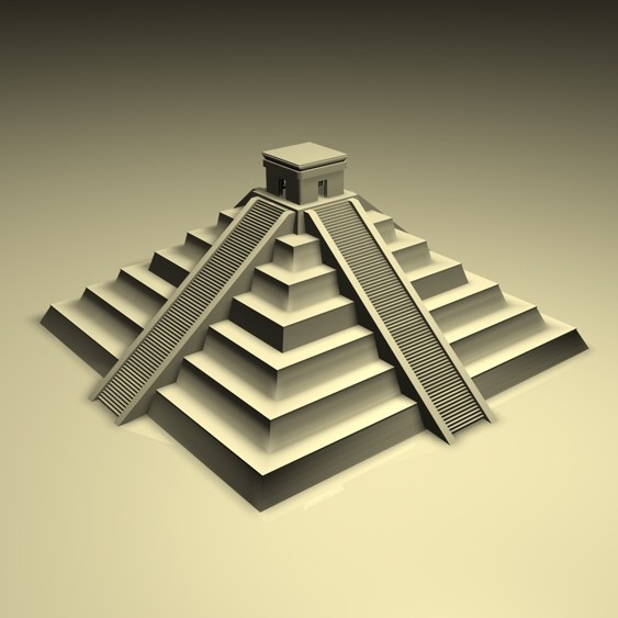 ma ancient pyramid - Ancient pyramid by Bondiana